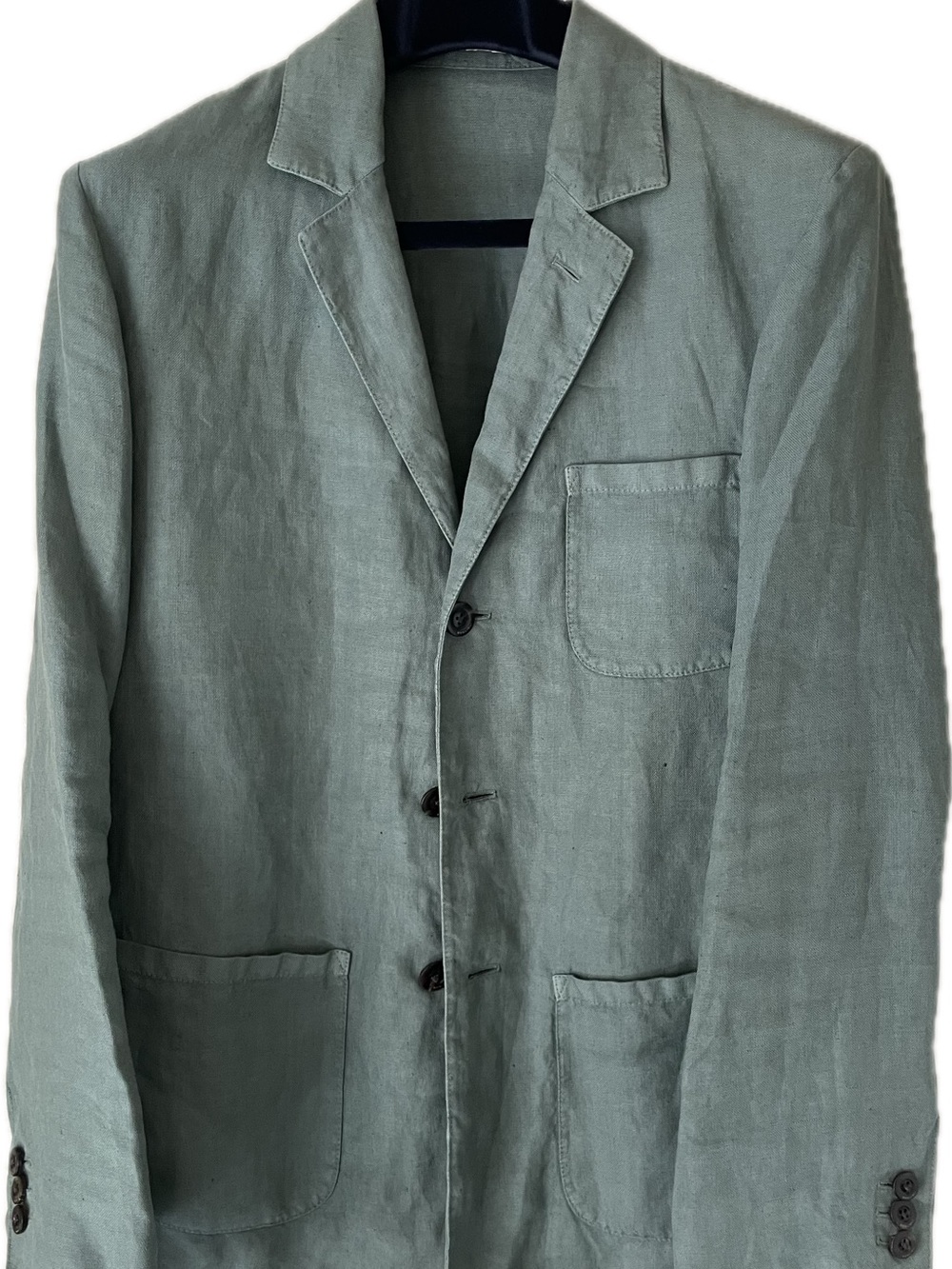 Boglioli men’s linen chore jacket EU size 48